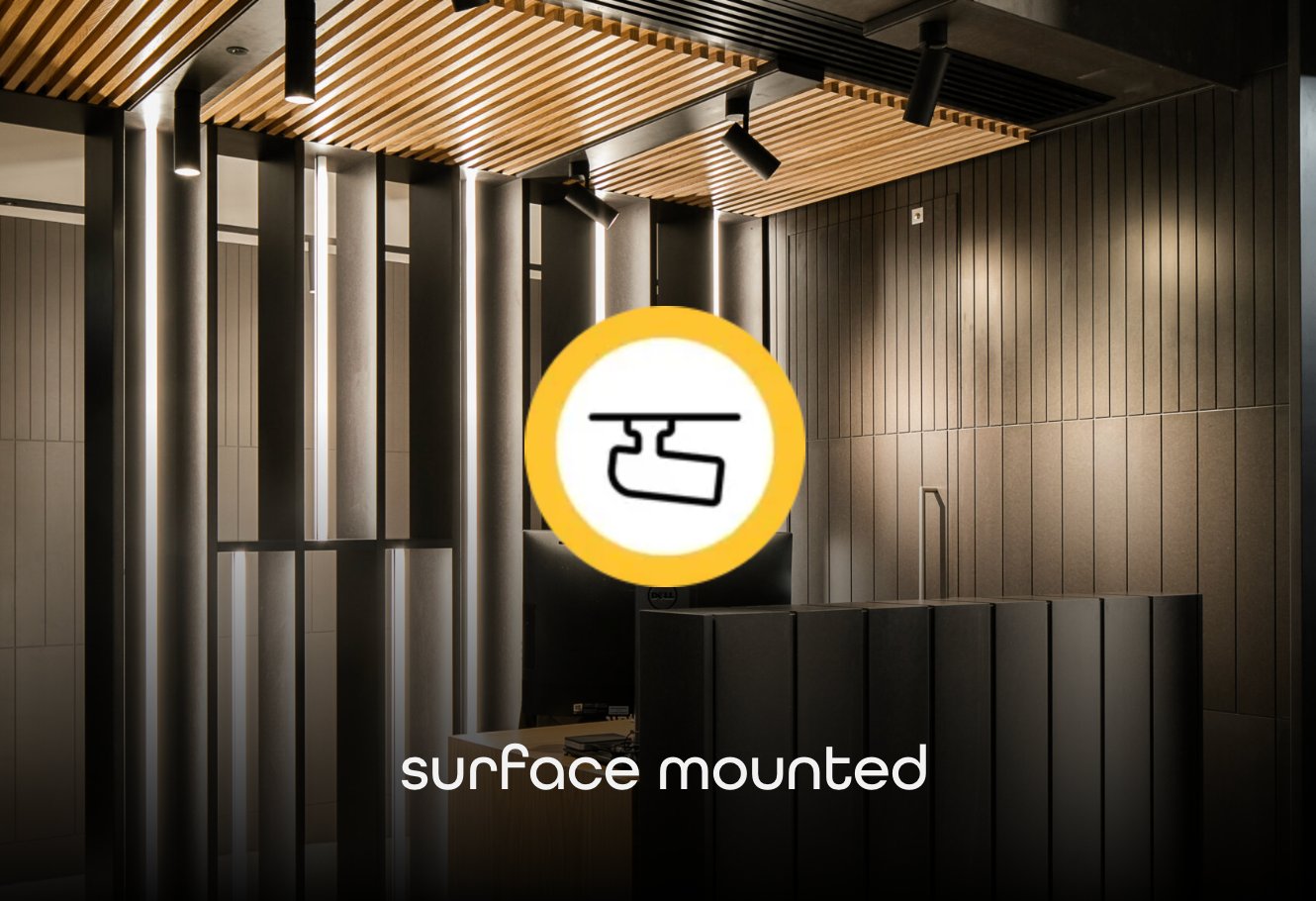 surface mounted